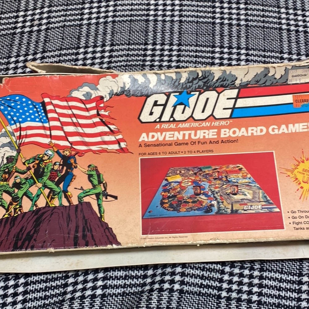 G.I., Joe vintage game